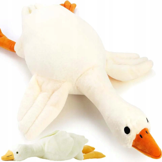 Veľký maskot plyšový hus Jasiek Cushion Pipa 90