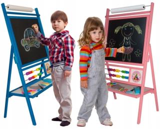 Veľký rotačné magnetické tabule 6v1 kolies