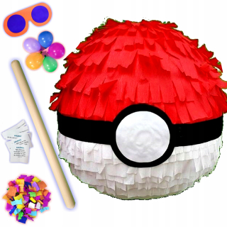 Big Pinata Pinata Pokebol Pokemon k narodeninám