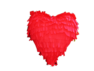 Big pin _serce Love Valentína 75 cm