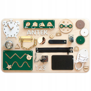 Veľký Montessori Sensory manipulátorom Board