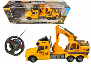 Auto na diaľkové ovládanie - Big Auto Controlled R / C Bager 1:15 Light 8189