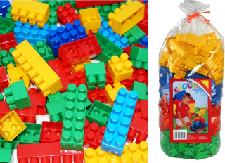 Veľké stavebné bloky 100 ele 2 farby 328/837