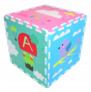 Veľký pena puzzle z penovej podložky 174x116 6 ks.