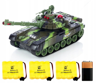 Auto na diaľkové ovládanie - Big Diaľkovo ovládané Tank 2.4Ghz Fun Time