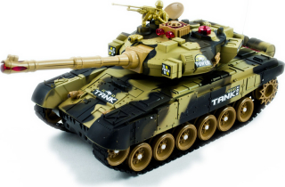 Auto na diaľkové ovládanie - Veľký RC Big tank vojny 43cm vzdialený 43 cm Tank