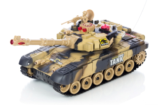 Auto na diaľkové ovládanie - Big RC veľká vojna Tank 9993 Tank 9993 Remote
