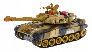 Auto na diaľkové ovládanie - Big RC War Tank 9993 34cm