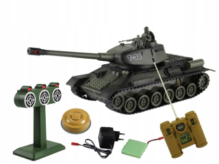 Auto na diaľkové ovládanie - Veľký diaľkový ovládateľný tank Battle Pilot