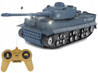 Auto na diaľkové ovládanie - Veľký Remote Tank Tank RC Tiger 211 1:32