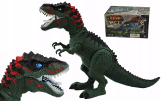 Veľký dinosaurov t-rex tyrannosaurus prechádzky rev