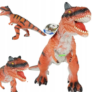 Veľký gumový dinosaurus s zvukom Tyrannosaur