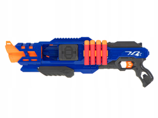 Pištoľ pre deti - Big Light Nerf Puška s magazine Mega kaziet