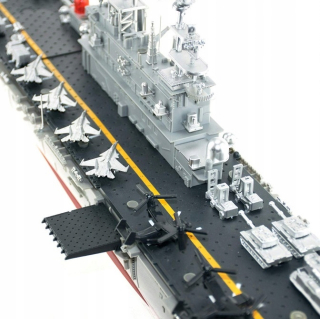 Loď, čln na diaľkové ovládanie - Veľký lietadlová loď pristátie na USS Wasp filme!