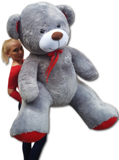 VEĽKÝ MEDVEĎ 190cm VEĽKÝ PLYŠOVÝ MEDVEĎ - 3