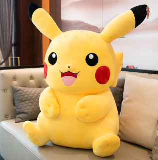 Veľký Pikachu pikacz plyšový plyšový mazlo 65 cm xxl