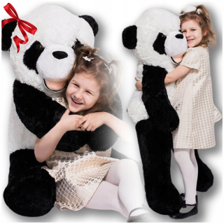 Veľký medvedí medvedí maskot panda darček Santa Claus Girl 100