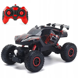 VEĽKÉ RC AUTO OFF-ROAD RC AUTOMATICKÉ DIAĽKOVÉ OVLÁDANIE LED SVETLÁ DYMOVÉ