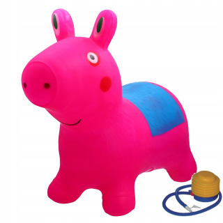 Hopsadlo, skákadlo - Veľký gumový jumper pre skok skok + čerpadlo