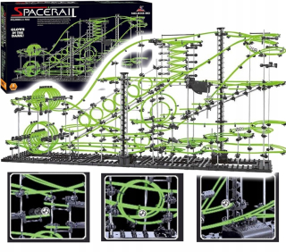Dráha pre deti, stavebnica - Big Spaceal Level Level Level SpaceRail 53m
