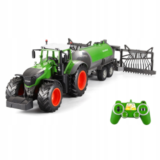 Auto na diaľkové ovládanie - Veľký traktor traktor s diaľkovým ovládaním nádržou