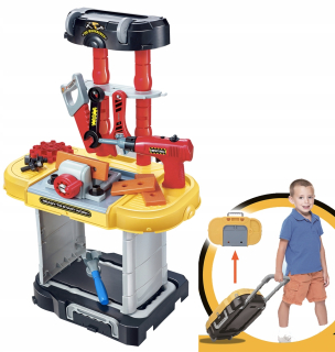 Detská dielňa - Veľký DIY dielňa pre deti kufor