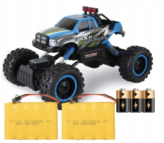 Auto na diaľkové ovládanie - Veľký diaľkovo ovládané off-road auto 4x4