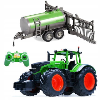 Traktor - Veľký diaľkovo ovládané traktor ťahač s cisternou