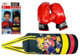 VEĽKÁ DETSKÁ BOXINGOVÁ SADA 36 CM