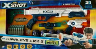 Big Sada Zuru X-Shot Hawk & Mk 3 64x32x6cm