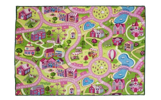 Koberec do detskej izby - Koberec 200x300 Detské koberce Poľnohospodárske Miasto Streets