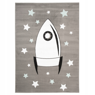 Koberec do detskej izby - Baby Carpet 120x170 36g Pastel Rocket