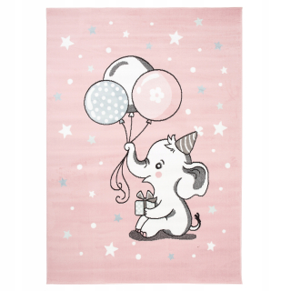 Koberec do detskej izby - Koberec BABY 160x220 PASTEL ELEPHANT 39s