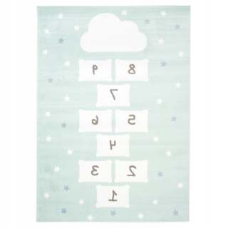 Koberec do detskej izby - Koberec baby 80x150 Class Pastel Clouds 35dkz