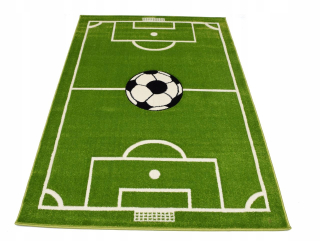 Koberec do detskej izby - Koberec 3D Stadium Pitch turf zelená 100x200