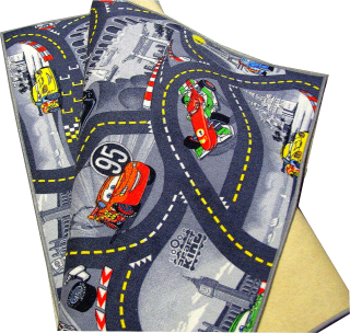 Koberec do detskej izby - Disney Disney Cars uliciach City of Cars 180x200 1,8x2