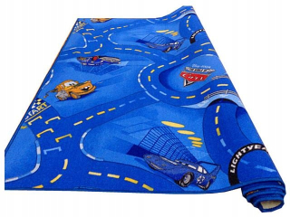 Koberec do detskej izby - Disney Disney Cars uliciach City of Cars 200x250 2x2,5
