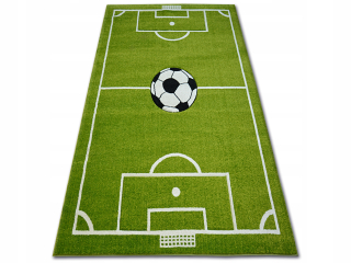 Koberec do detskej izby - Koberec pre deti 140x190 futbalové ihrisko