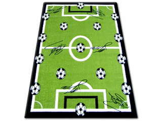 Koberec do detskej izby - Koberec pre deti 160x220 futbalové ihrisko