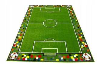 Koberec do detskej izby - Koberec deti Mava 120x170 Detské ihrisko Ball Fanúšikovia