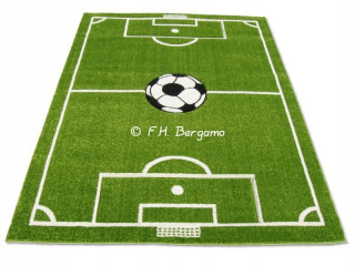Koberec do detskej izby - DETSKÝ KOBEREC 80x150 FUTBALOVÉ ŠTADIUM