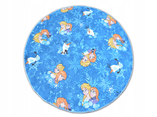 Koberec do detskej izby - Koberec Frozen Circle 200 cm Land of Ice Elza @ 83880