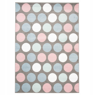 Koberec do detskej izby - Koberec Kids 160x220 Detské pastel Soft VZ9G