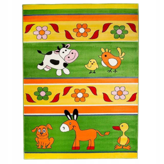 Koberec do detskej izby - Koberec Kinder 160x220 pre dieťa pre zábavu 98AG