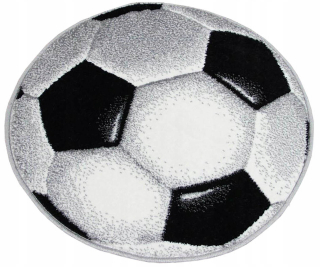 Koberec do detskej izby - 3D koberec ball - kruh 100 cm FIFA EURO