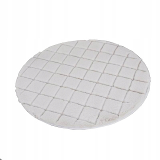 Koberec do detskej izby - Koberec plyš 90cm vatové Bright Gray Round