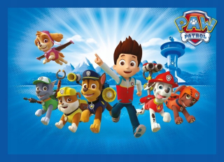 Koberec do detskej izby - Koberček pre deti RUG soft 100x150 Paw Patrol