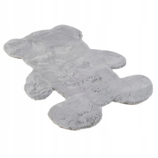 Koberec do detskej izby - Koberec medvedík Teddy Bear Gray Plyšová