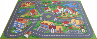 Koberec do detskej izby - Koberček ulice Big City City Detská 92 x 130