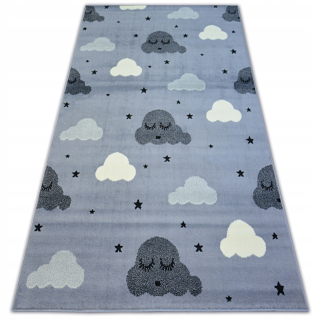 Koberec do detskej izby - Koberce oblúkov 160x220 pre deti Stars mrakov